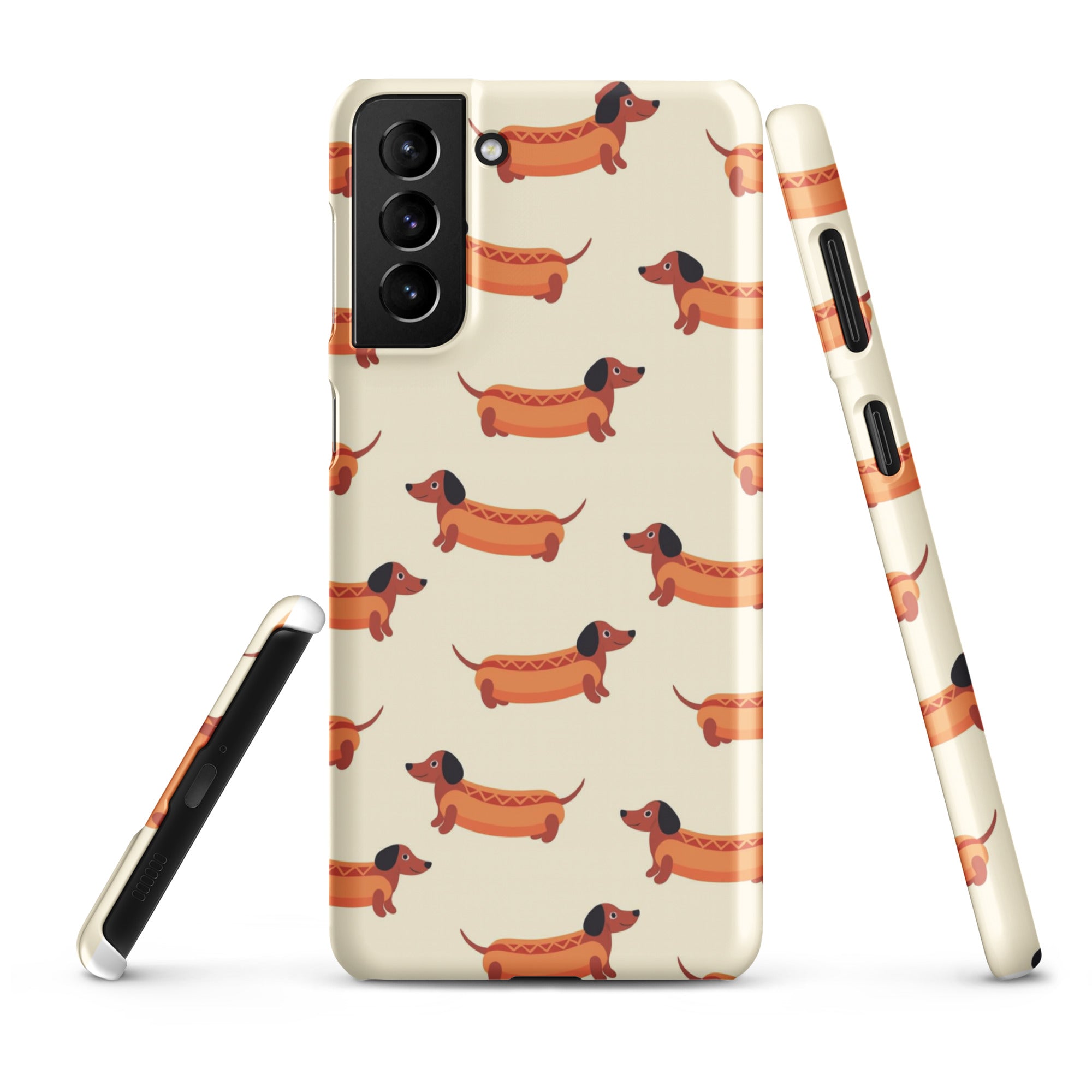 Cover Samsung Resistente – Compatibile con Ricarica Wireless – Design Multi HotDog-Biiply