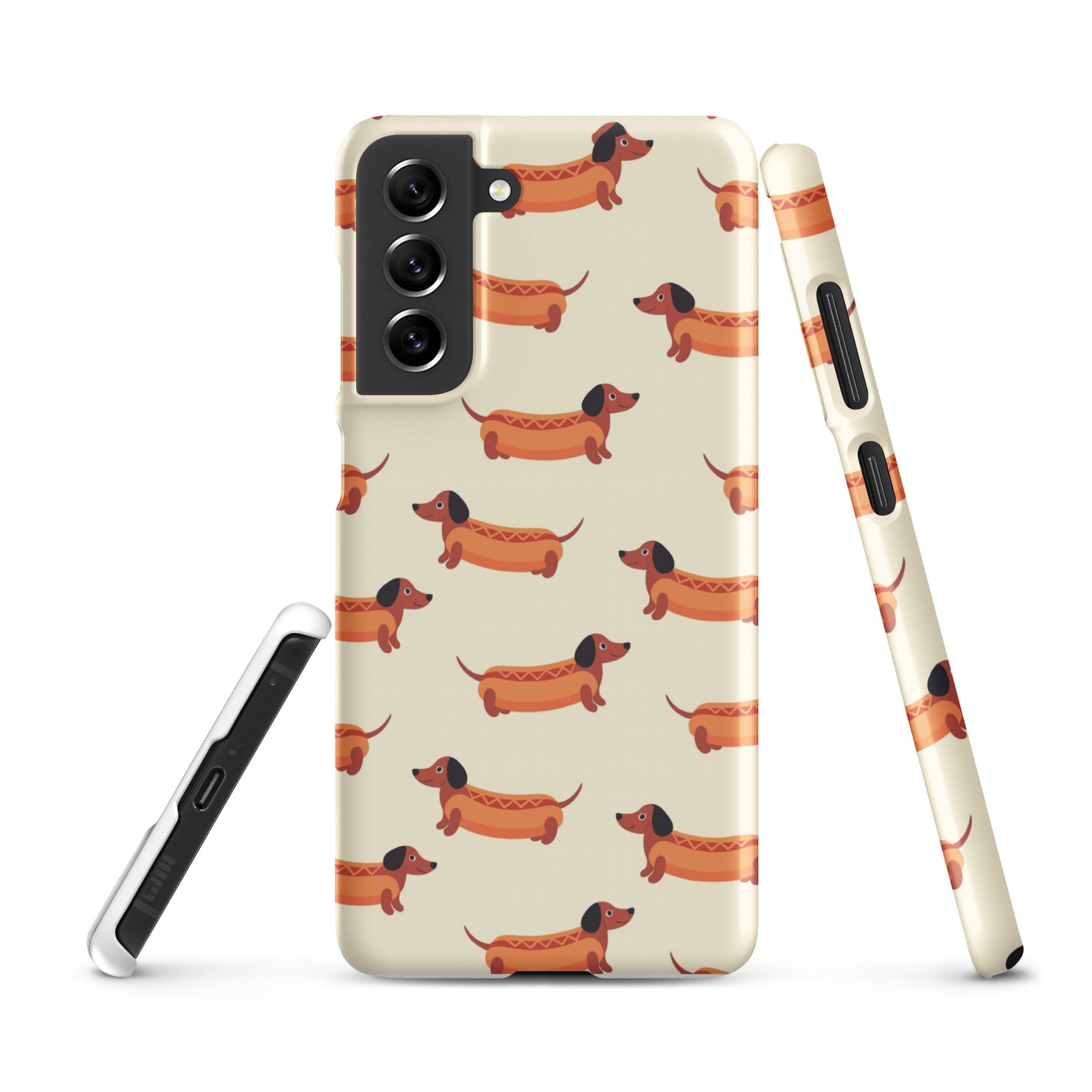 Cover Samsung Resistente – Compatibile con Ricarica Wireless – Design Multi HotDog-Biiply