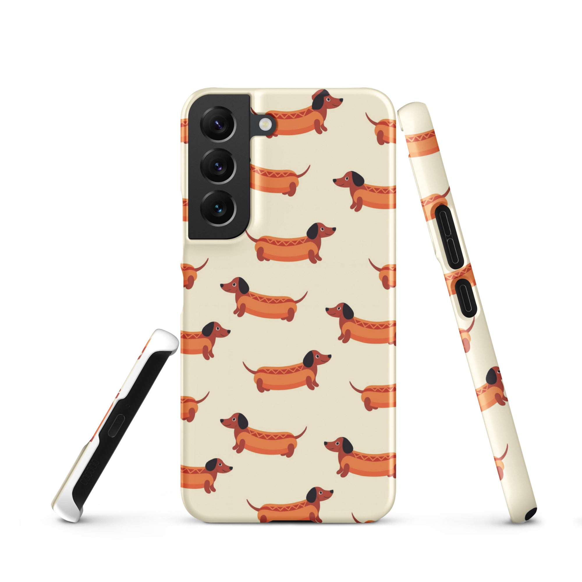 Cover Samsung Resistente – Compatibile con Ricarica Wireless – Design Multi HotDog-Biiply