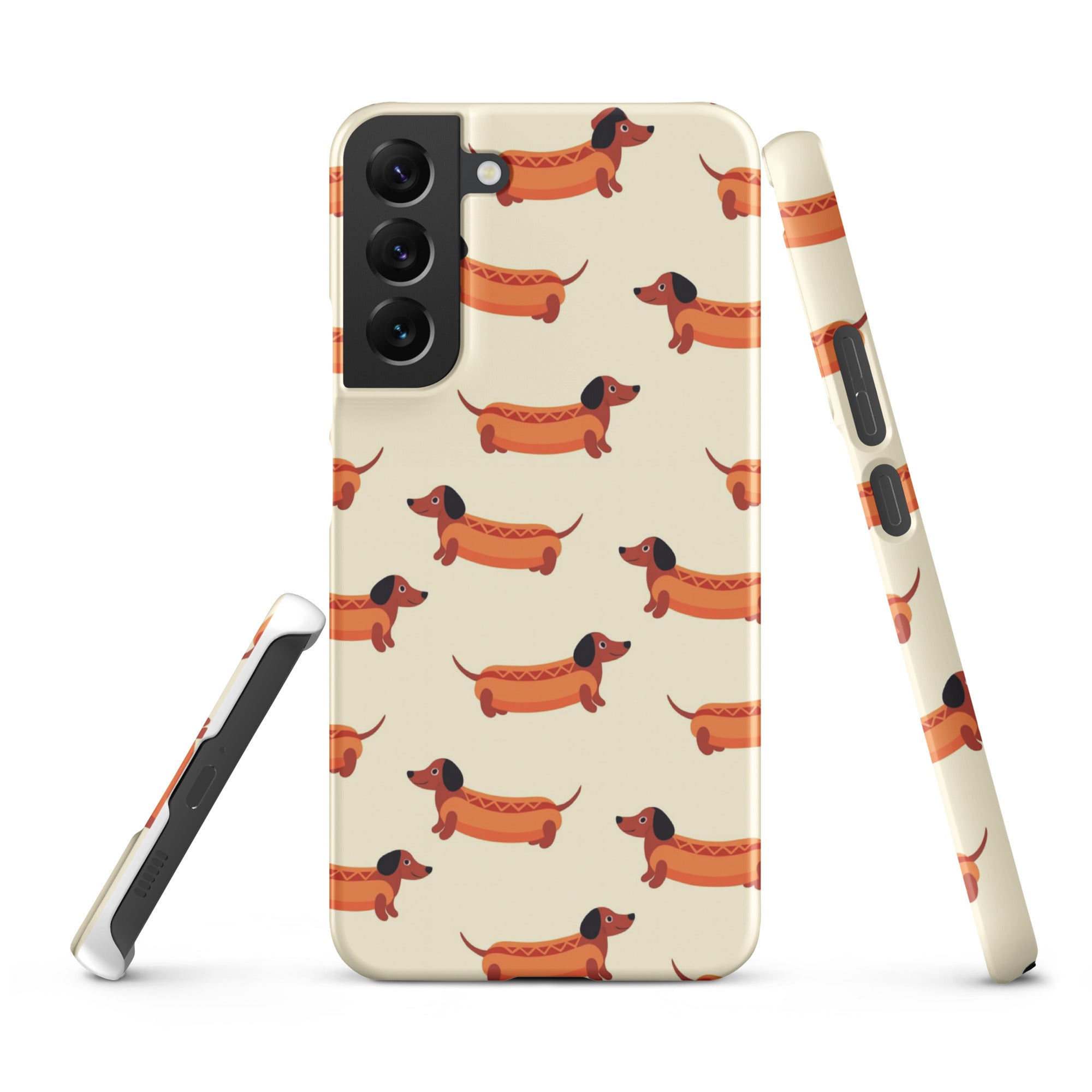 Cover Samsung Resistente – Compatibile con Ricarica Wireless – Design Multi HotDog-Biiply