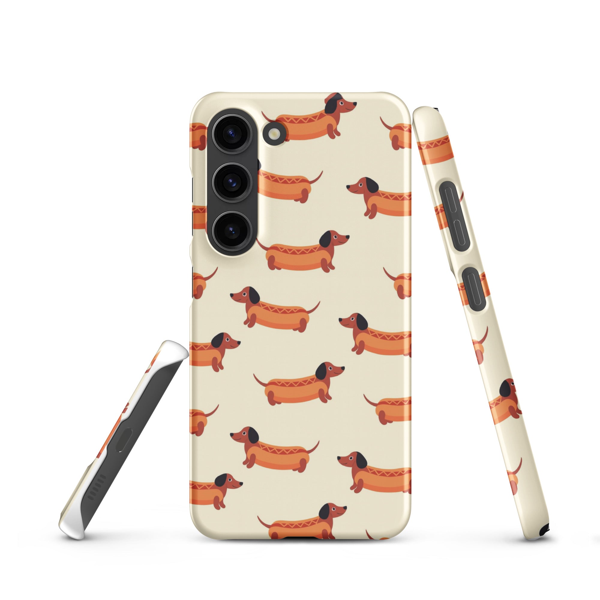 Cover Samsung Resistente – Compatibile con Ricarica Wireless – Design Multi HotDog-Biiply