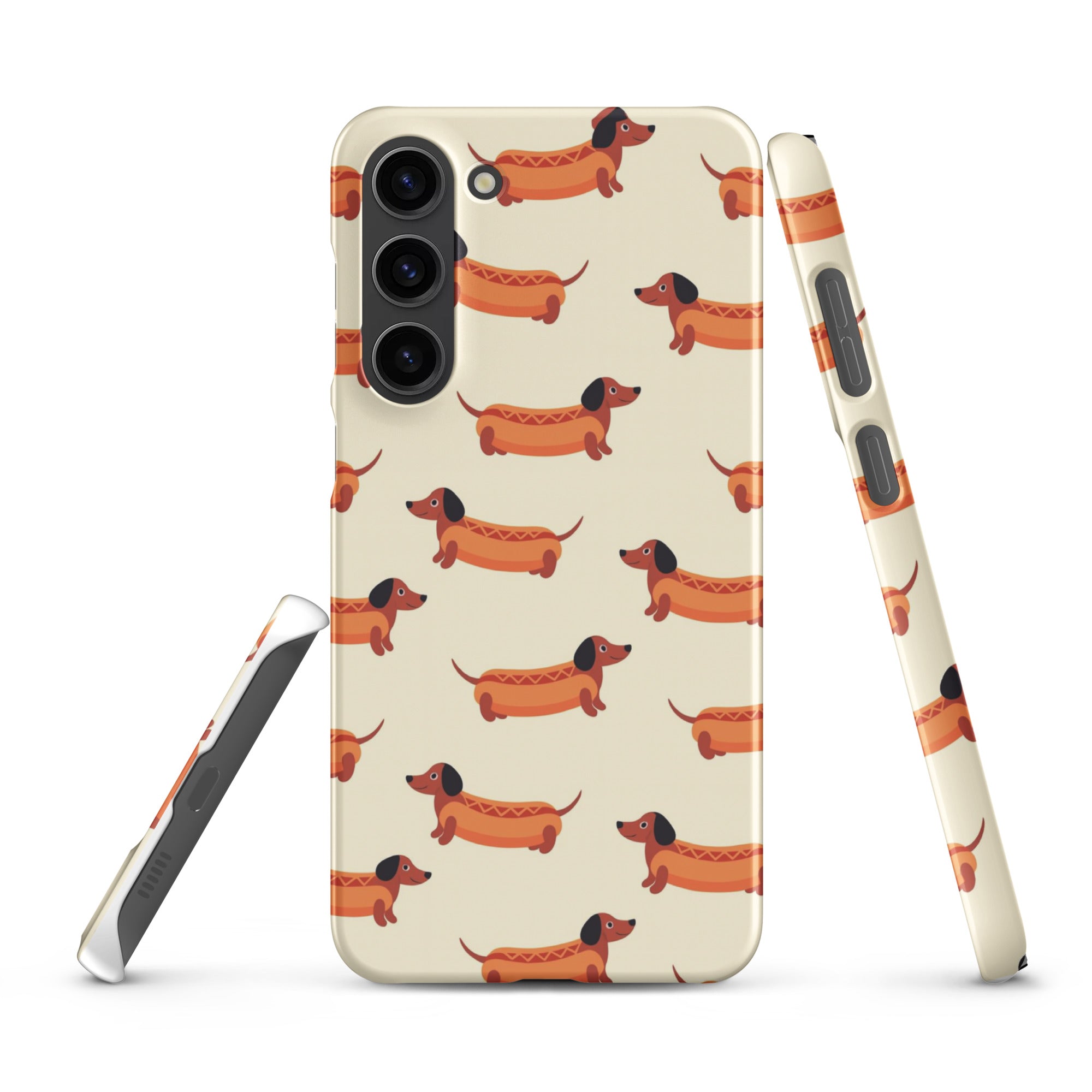 Cover Samsung Resistente – Compatibile con Ricarica Wireless – Design Multi HotDog-Biiply