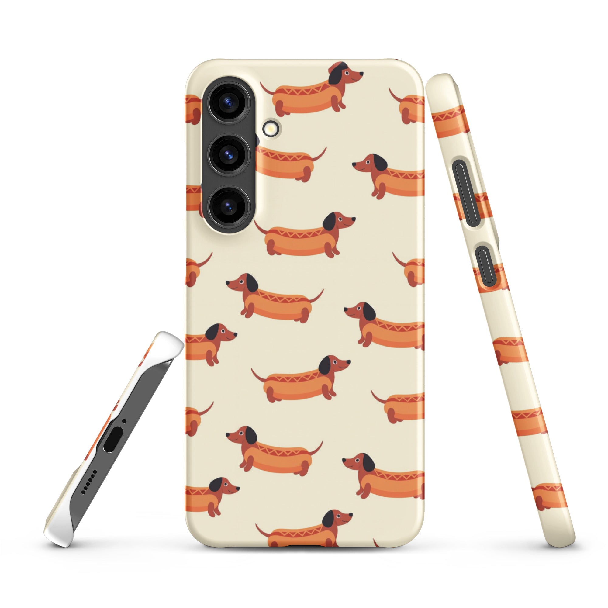 Cover Samsung Resistente – Compatibile con Ricarica Wireless – Design Multi HotDog-Biiply