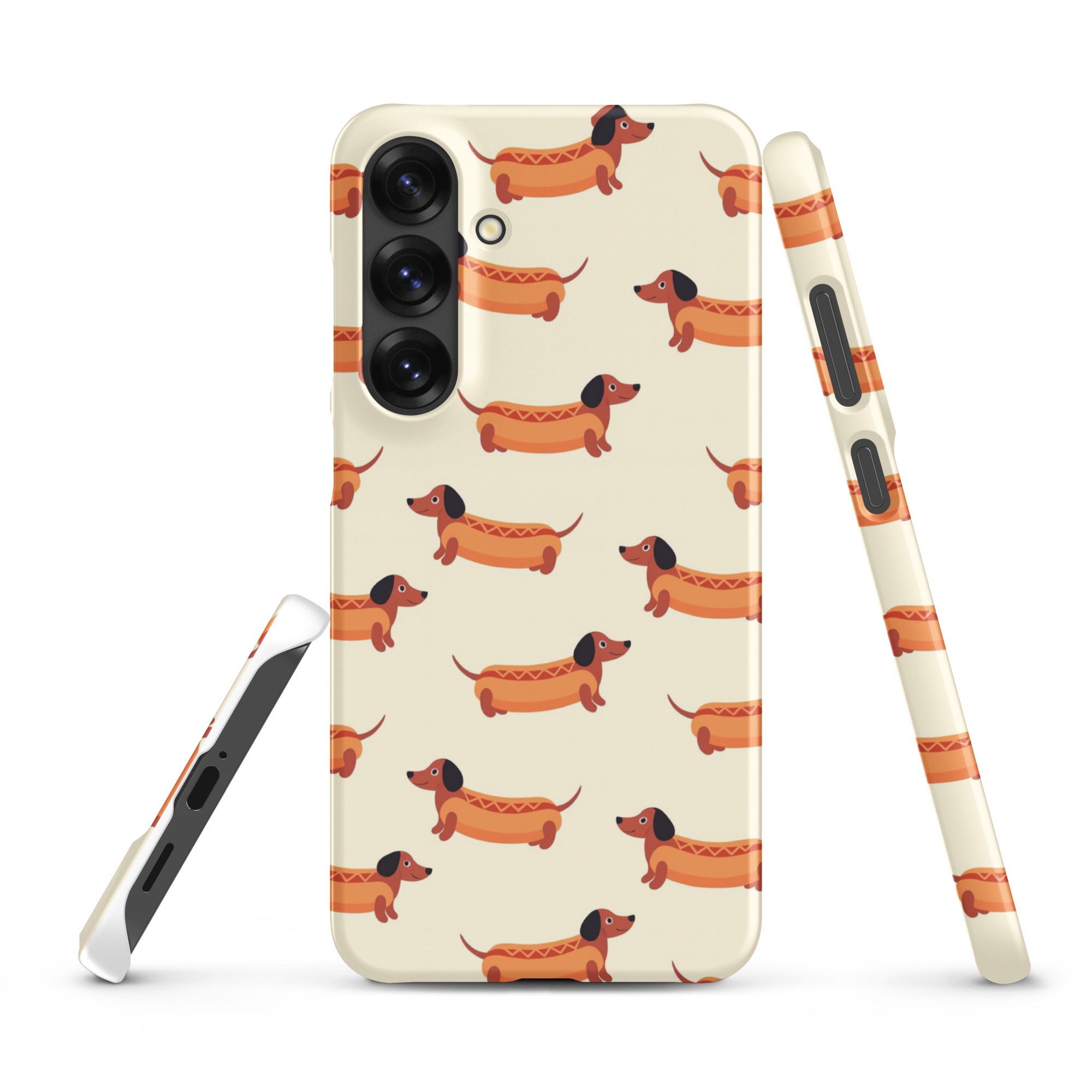 Cover Samsung Resistente – Compatibile con Ricarica Wireless – Design Multi HotDog-Biiply