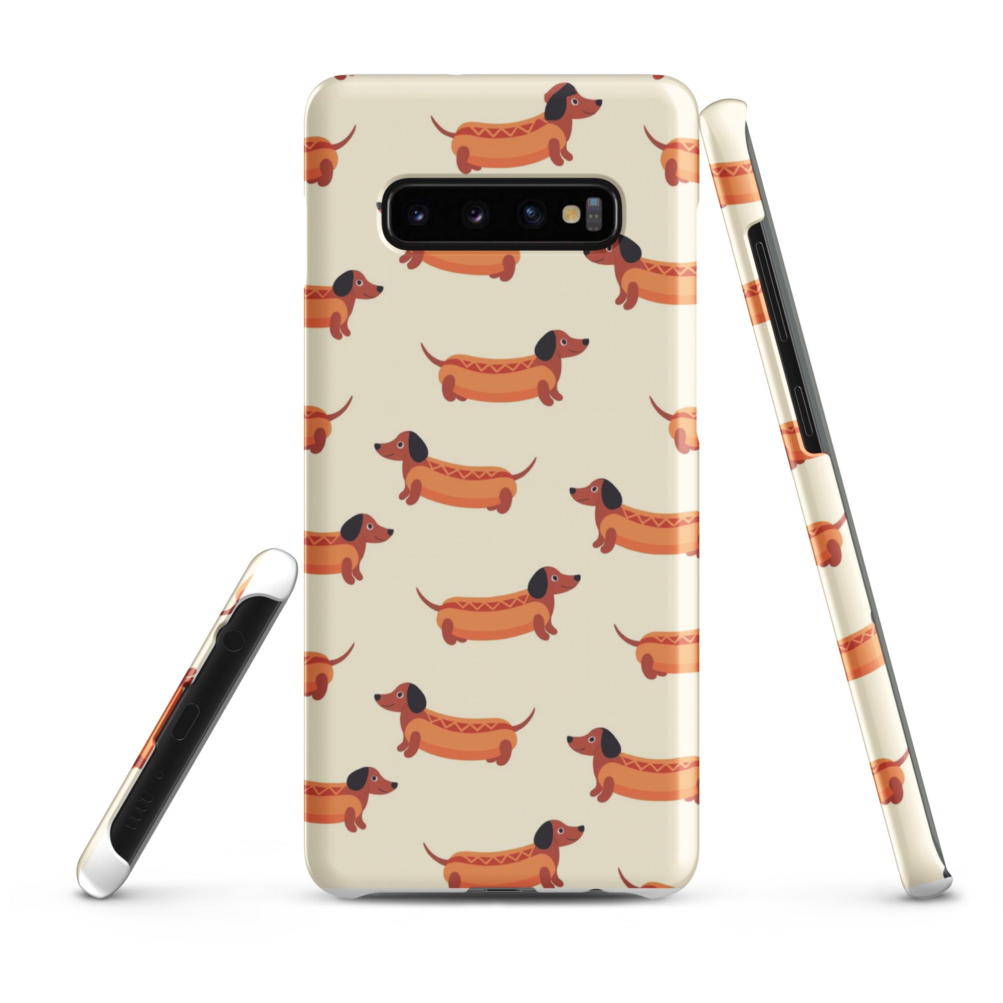 Cover Samsung Resistente – Compatibile con Ricarica Wireless – Design Multi HotDog-Biiply
