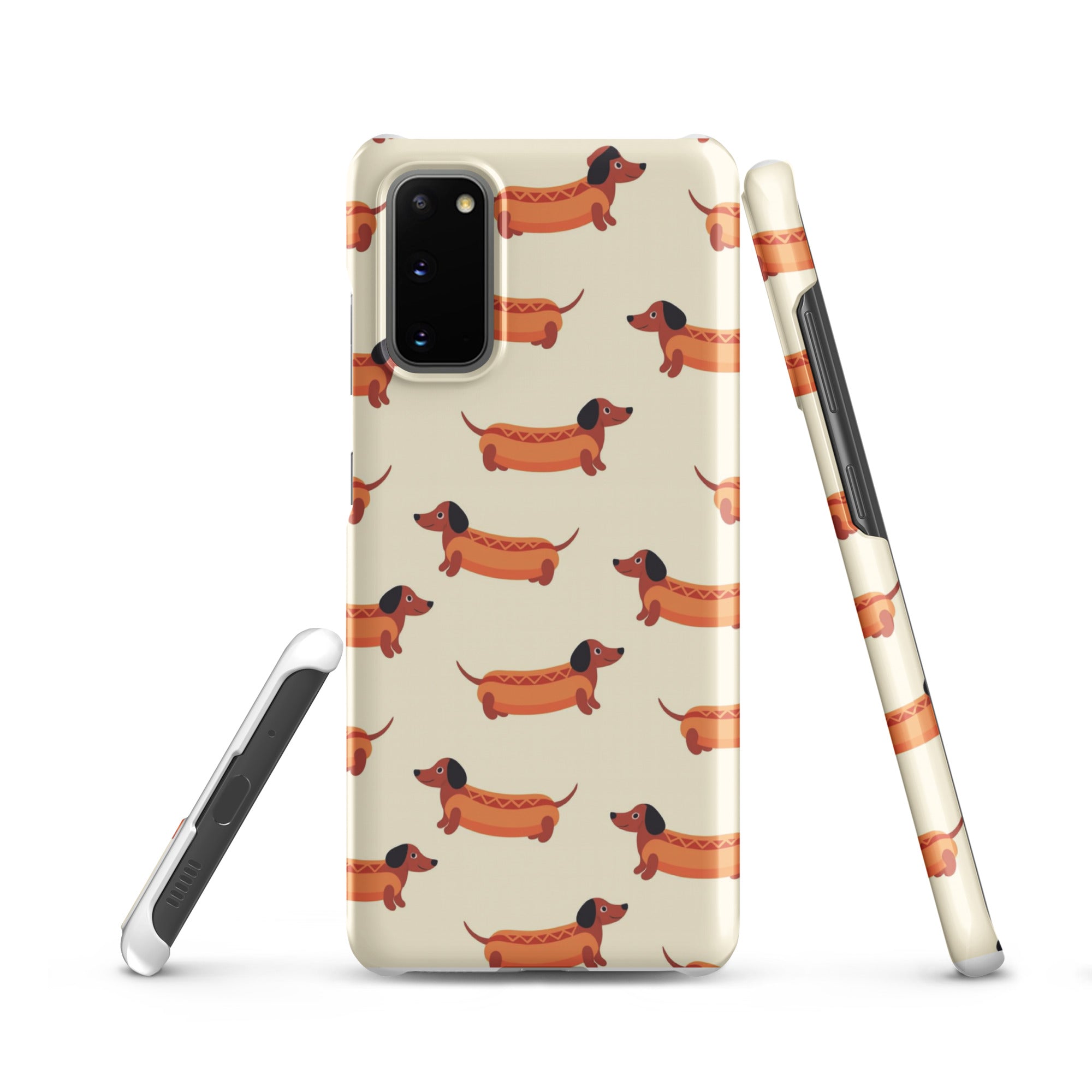 Cover Samsung Resistente – Compatibile con Ricarica Wireless – Design Multi HotDog-Biiply