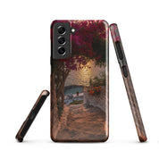 Cover Samsung Resistente – Compatibile con Ricarica Wireless – Design Mykonos-Biiply