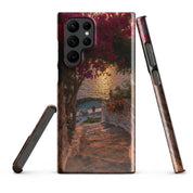 Cover Samsung Resistente – Compatibile con Ricarica Wireless – Design Mykonos-Biiply