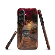 Cover Samsung Resistente – Compatibile con Ricarica Wireless – Design Mykonos-Biiply