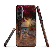 Cover Samsung Resistente – Compatibile con Ricarica Wireless – Design Mykonos-Biiply