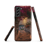 Cover Samsung Resistente – Compatibile con Ricarica Wireless – Design Mykonos-Biiply