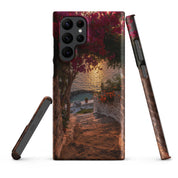 Cover Samsung Resistente – Compatibile con Ricarica Wireless – Design Mykonos-Biiply