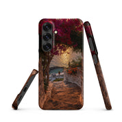 Cover Samsung Resistente – Compatibile con Ricarica Wireless – Design Mykonos-Biiply