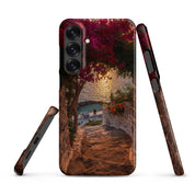 Cover Samsung Resistente – Compatibile con Ricarica Wireless – Design Mykonos-Biiply