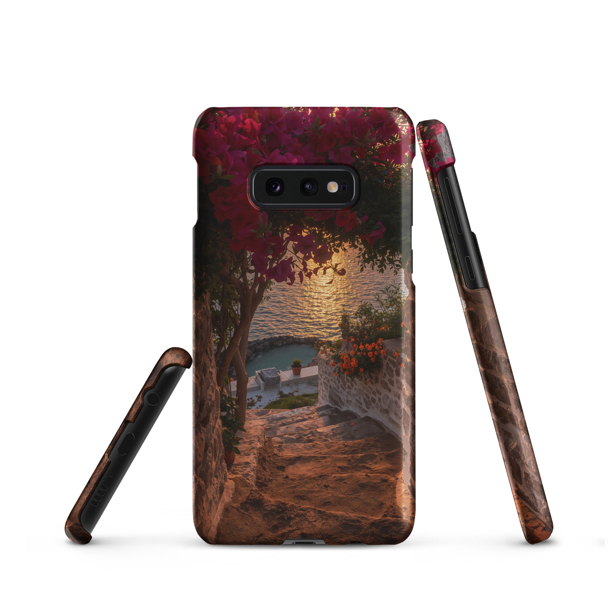 Cover Samsung Resistente – Compatibile con Ricarica Wireless – Design Mykonos-Biiply