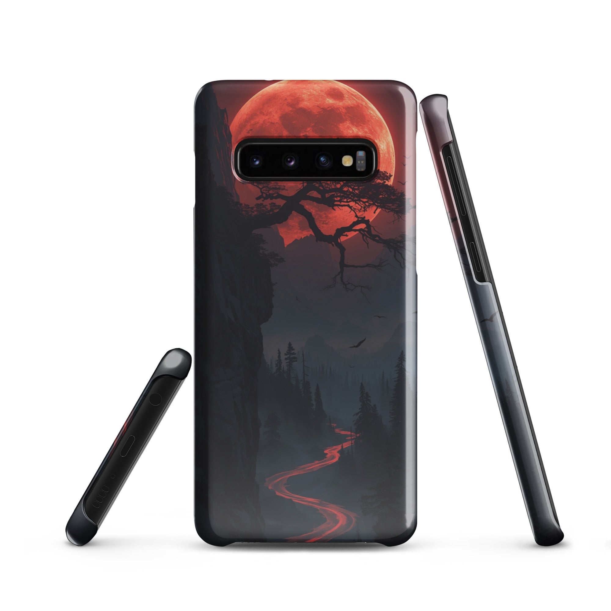 Cover Samsung Resistente – Compatibile con Ricarica Wireless – Design Paesaggio Fantasy-Biiply