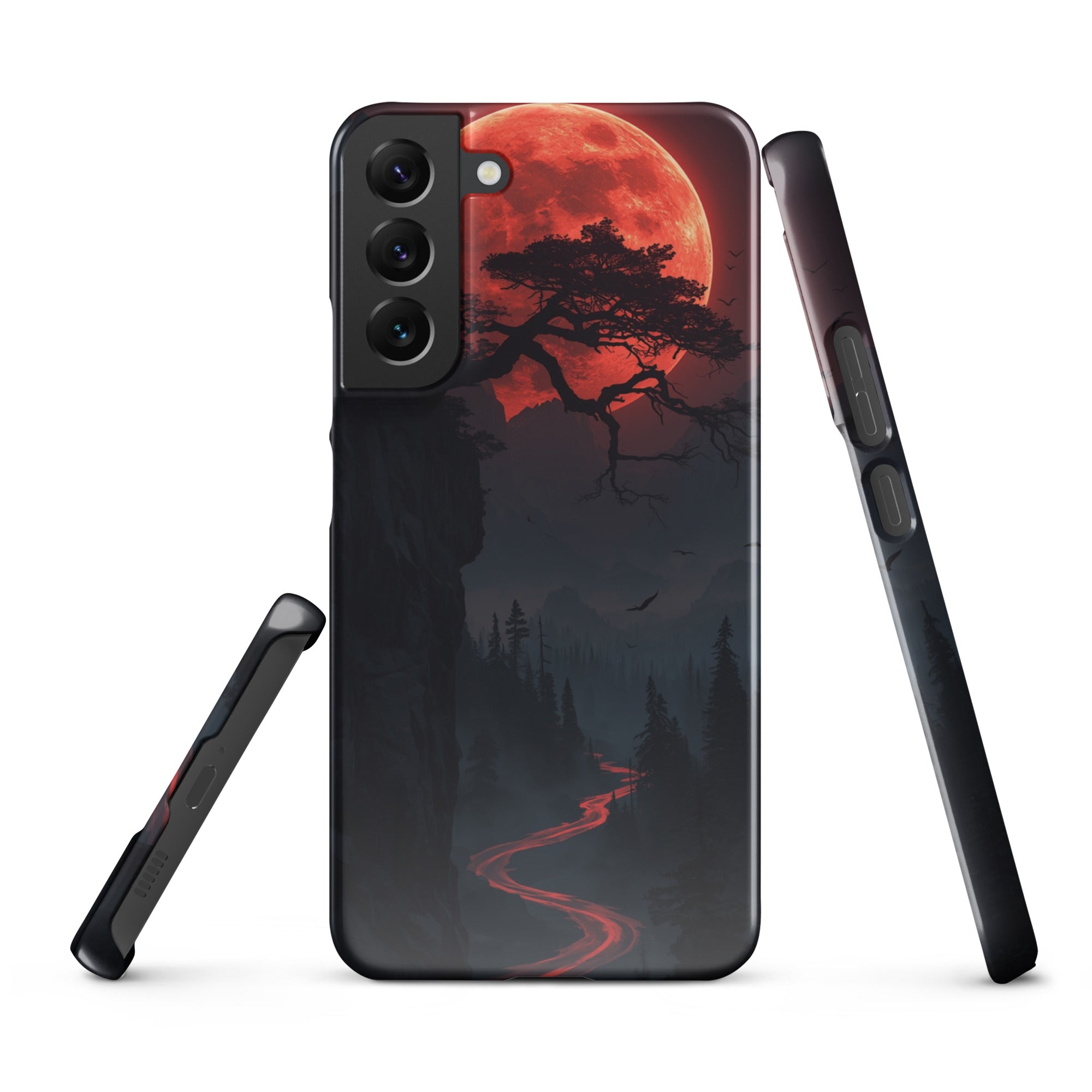 Cover Samsung Resistente – Compatibile con Ricarica Wireless – Design Paesaggio Fantasy-Biiply