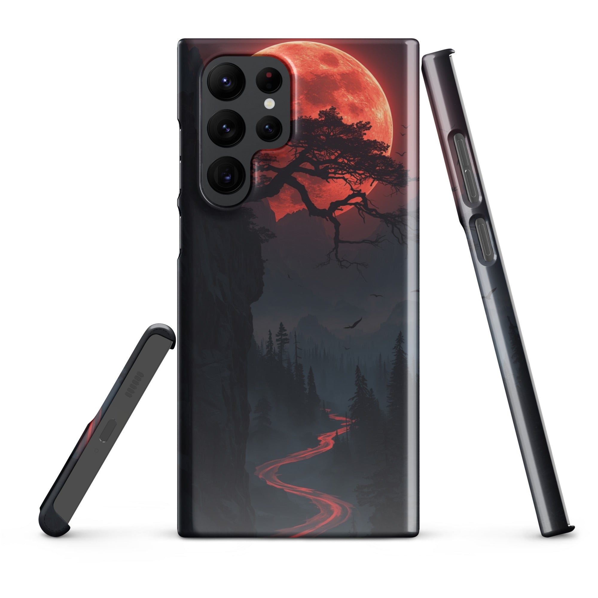 Cover Samsung Resistente – Compatibile con Ricarica Wireless – Design Paesaggio Fantasy-Biiply
