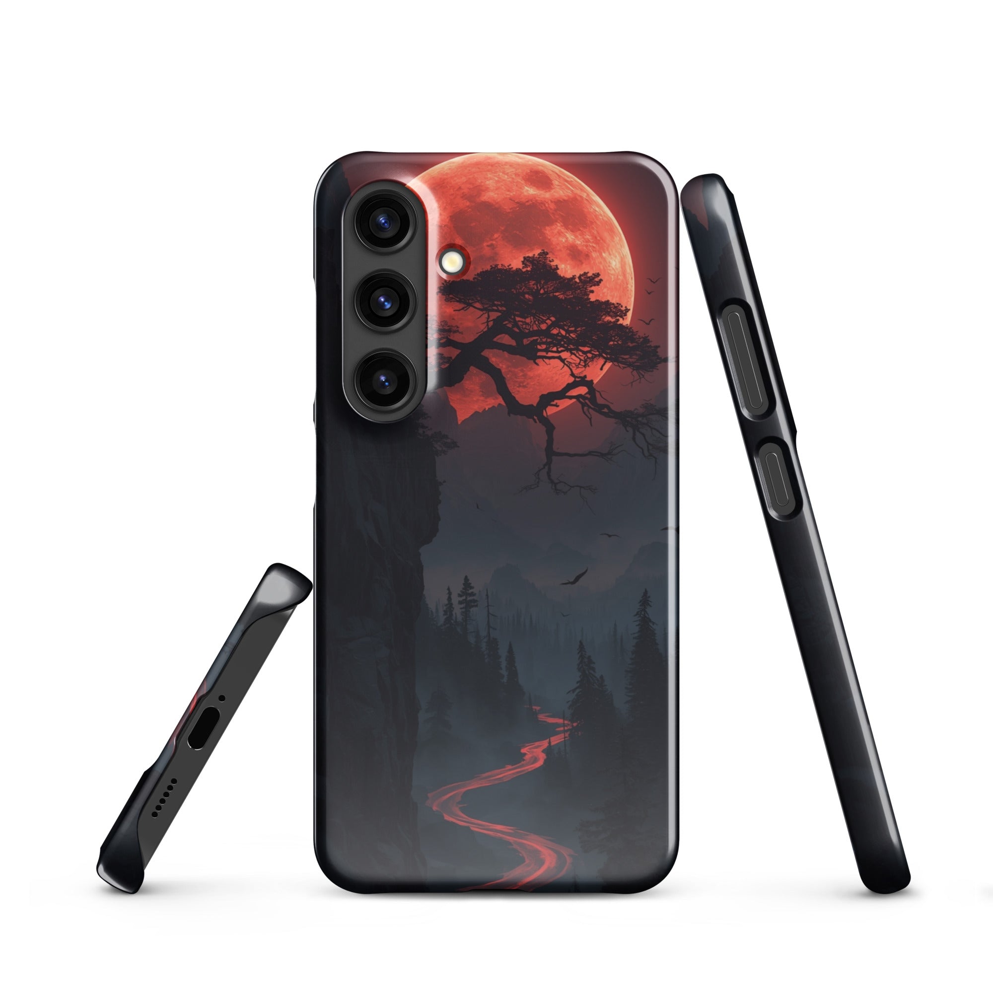 Cover Samsung Resistente – Compatibile con Ricarica Wireless – Design Paesaggio Fantasy-Biiply