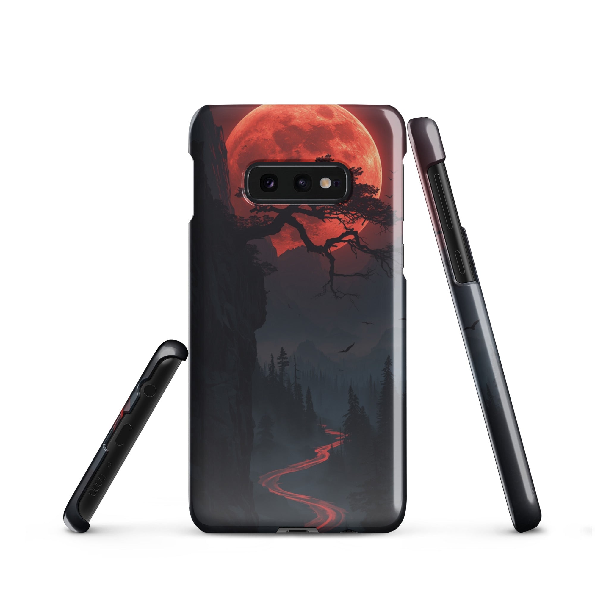 Cover Samsung Resistente – Compatibile con Ricarica Wireless – Design Paesaggio Fantasy-Biiply