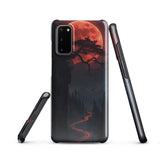 Samsung Durable Case – Compatible with Wireless Charging – Fantasy Landscape Design