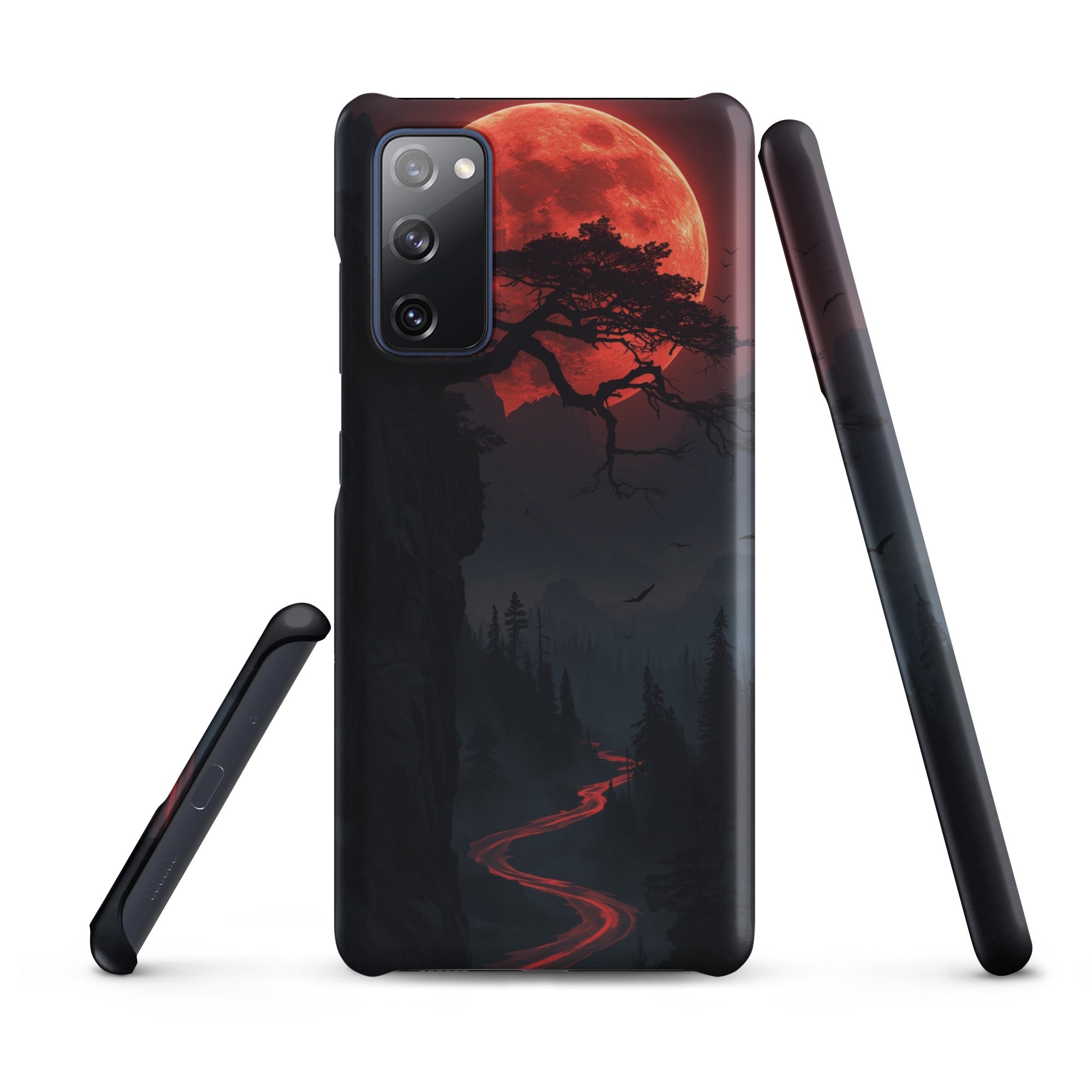 Cover Samsung Resistente – Compatibile con Ricarica Wireless – Design Paesaggio Fantasy-Biiply