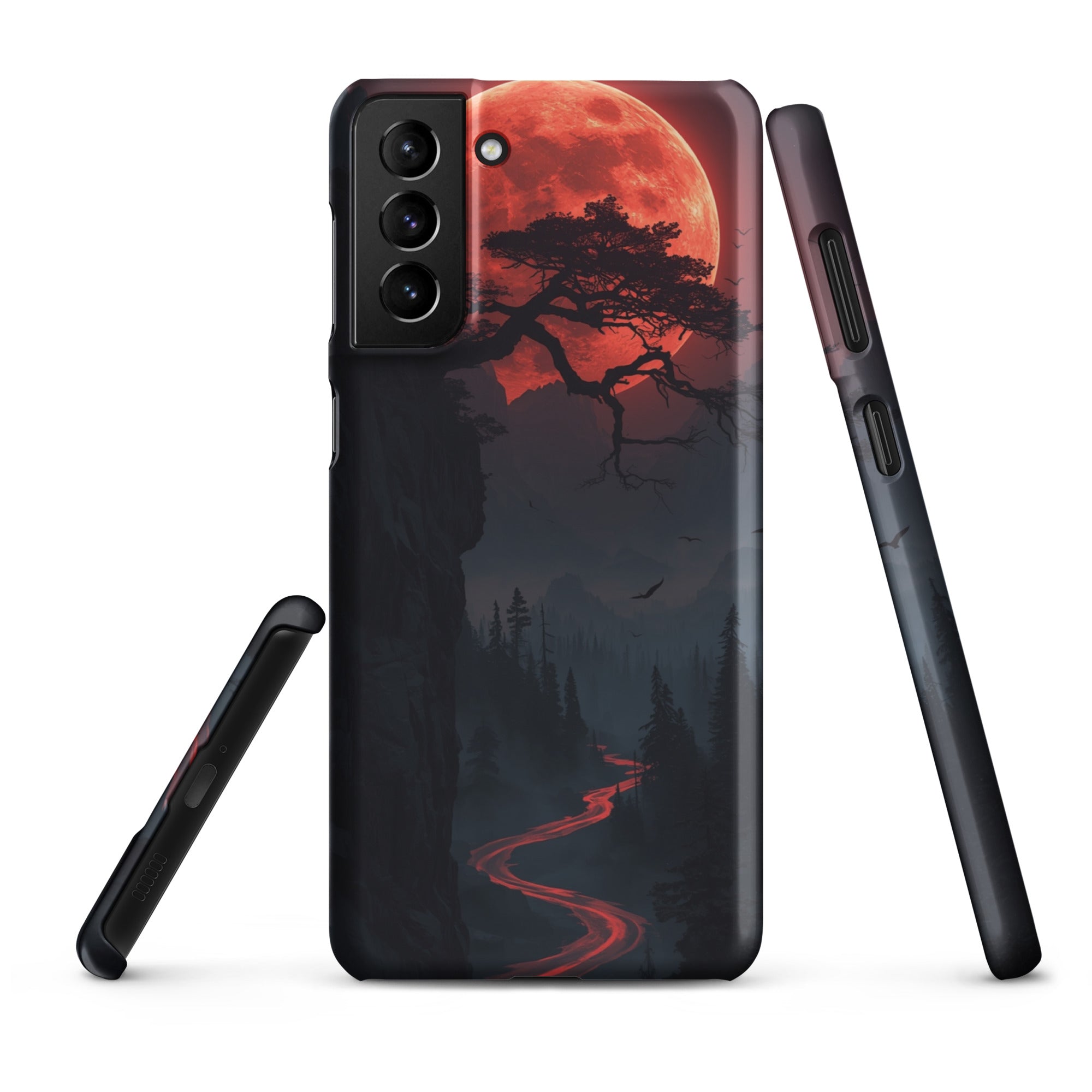 Cover Samsung Resistente – Compatibile con Ricarica Wireless – Design Paesaggio Fantasy-Biiply