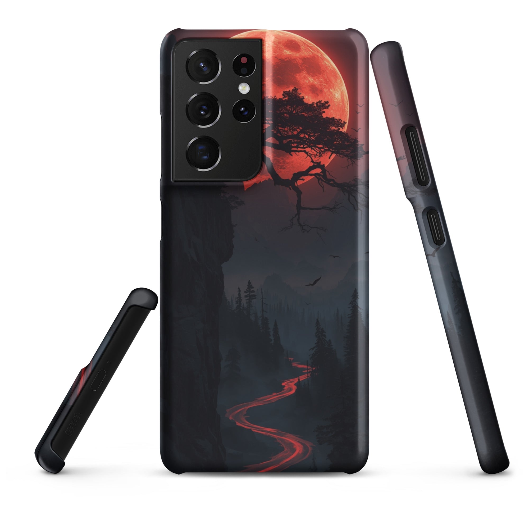Cover Samsung Resistente – Compatibile con Ricarica Wireless – Design Paesaggio Fantasy-Biiply