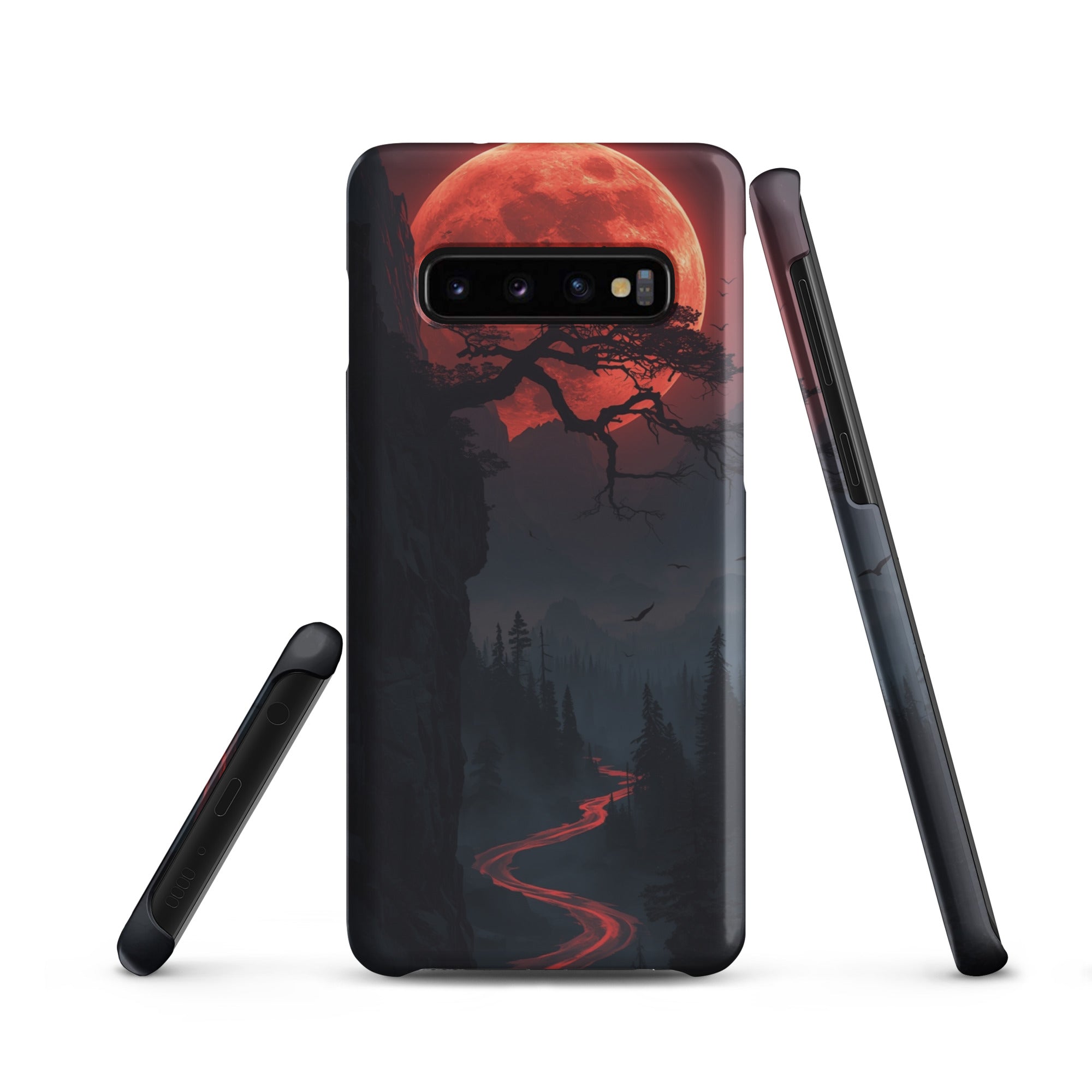 Cover Samsung Resistente – Compatibile con Ricarica Wireless – Design Paesaggio Fantasy-Biiply