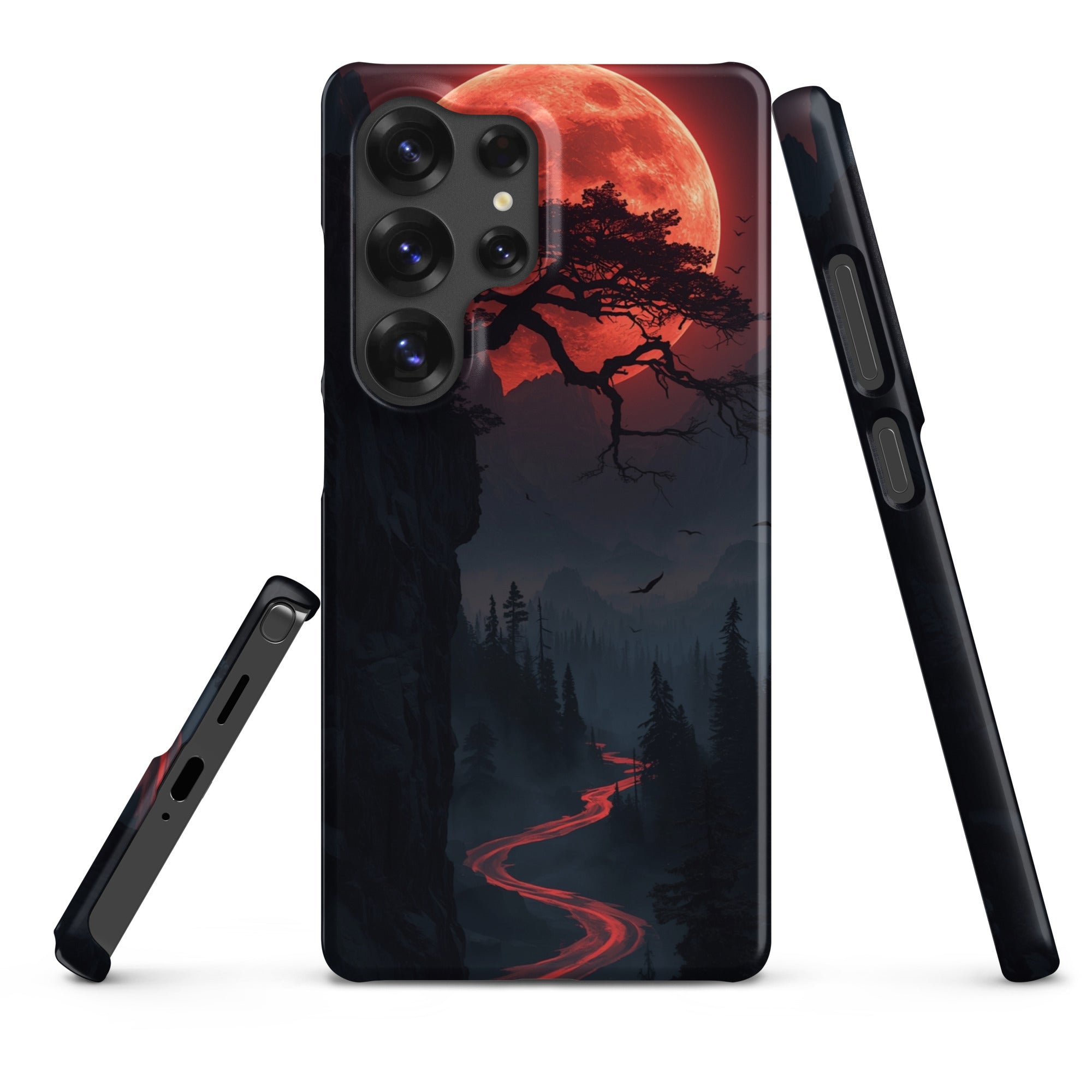 Cover Samsung Resistente – Compatibile con Ricarica Wireless – Design Paesaggio Fantasy-Biiply