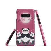 Cover Samsung Resistente – Compatibile con Ricarica Wireless – Design Panda Coccolosi-Biiply