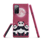 Cover Samsung Resistente – Compatibile con Ricarica Wireless – Design Panda Coccolosi-Biiply