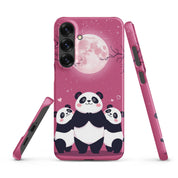 Cover Samsung Resistente – Compatibile con Ricarica Wireless – Design Panda Coccolosi-Biiply