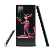 Cover Samsung Resistente – Compatibile con Ricarica Wireless – Design Pink Panter-Biiply