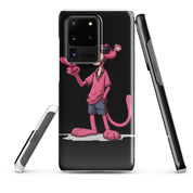 Cover Samsung Resistente – Compatibile con Ricarica Wireless – Design Pink Panter-Biiply