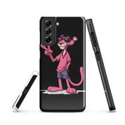 Cover Samsung Resistente – Compatibile con Ricarica Wireless – Design Pink Panter-Biiply