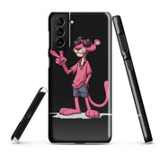 Cover Samsung Resistente – Compatibile con Ricarica Wireless – Design Pink Panter-Biiply