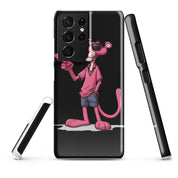 Cover Samsung Resistente – Compatibile con Ricarica Wireless – Design Pink Panter-Biiply