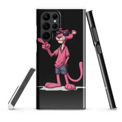 Cover Samsung Resistente – Compatibile con Ricarica Wireless – Design Pink Panter-Biiply