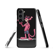Cover Samsung Resistente – Compatibile con Ricarica Wireless – Design Pink Panter-Biiply