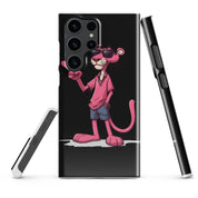 Cover Samsung Resistente – Compatibile con Ricarica Wireless – Design Pink Panter-Biiply