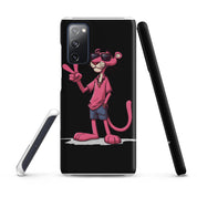 Cover Samsung Resistente – Compatibile con Ricarica Wireless – Design Pink Panter-Biiply