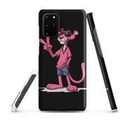 Cover Samsung Resistente – Compatibile con Ricarica Wireless – Design Pink Panter-Biiply