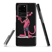 Cover Samsung Resistente – Compatibile con Ricarica Wireless – Design Pink Panter-Biiply