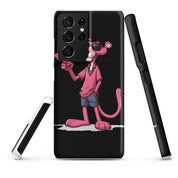 Cover Samsung Resistente – Compatibile con Ricarica Wireless – Design Pink Panter-Biiply