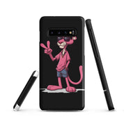 Cover Samsung Resistente – Compatibile con Ricarica Wireless – Design Pink Panter-Biiply