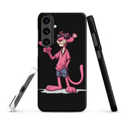 Cover Samsung Resistente – Compatibile con Ricarica Wireless – Design Pink Panter-Biiply