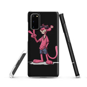 Cover Samsung Resistente – Compatibile con Ricarica Wireless – Design Pink Panter-Biiply