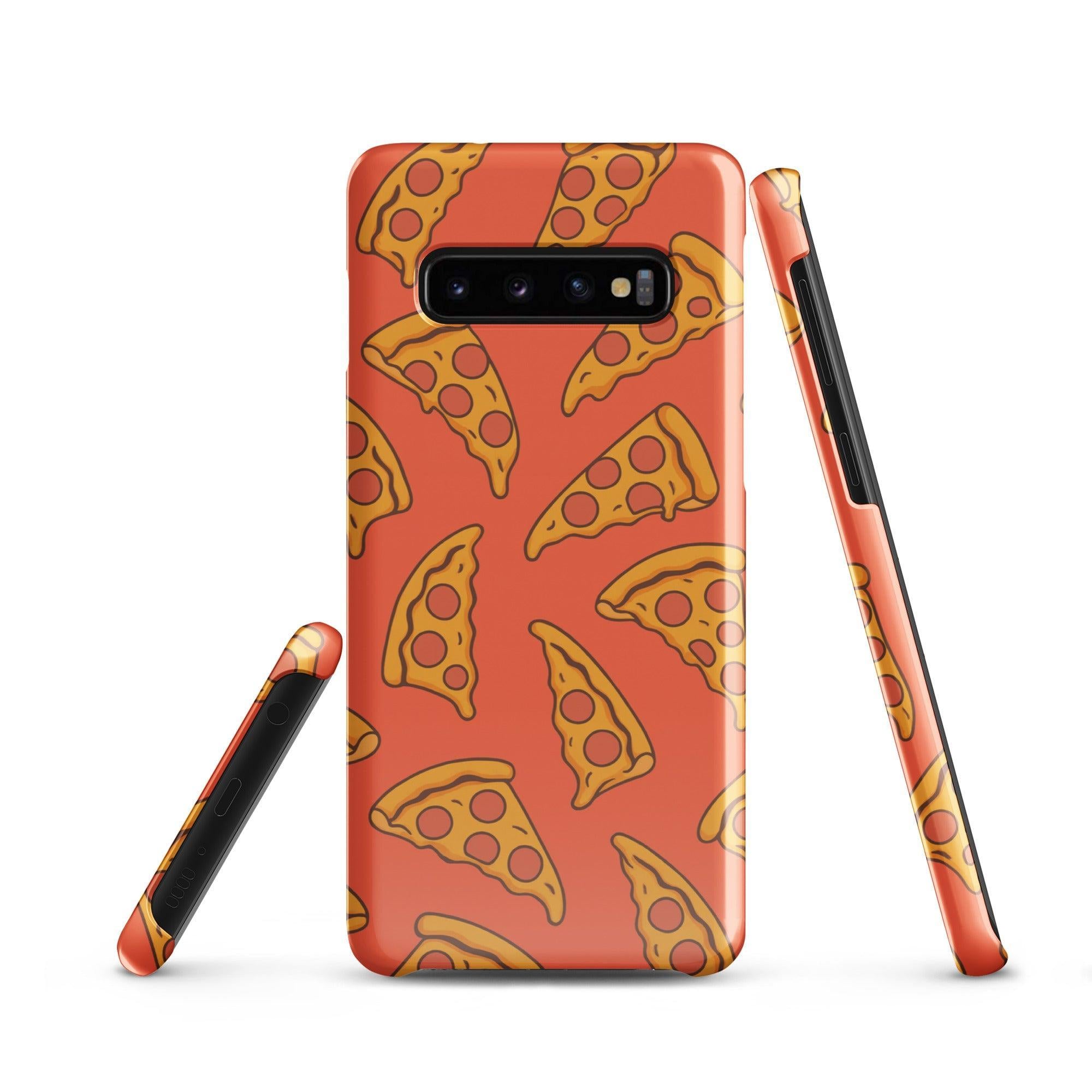 Cover Samsung Resistente – Compatibile con Ricarica Wireless – Design Pizza Life Style-Biiply