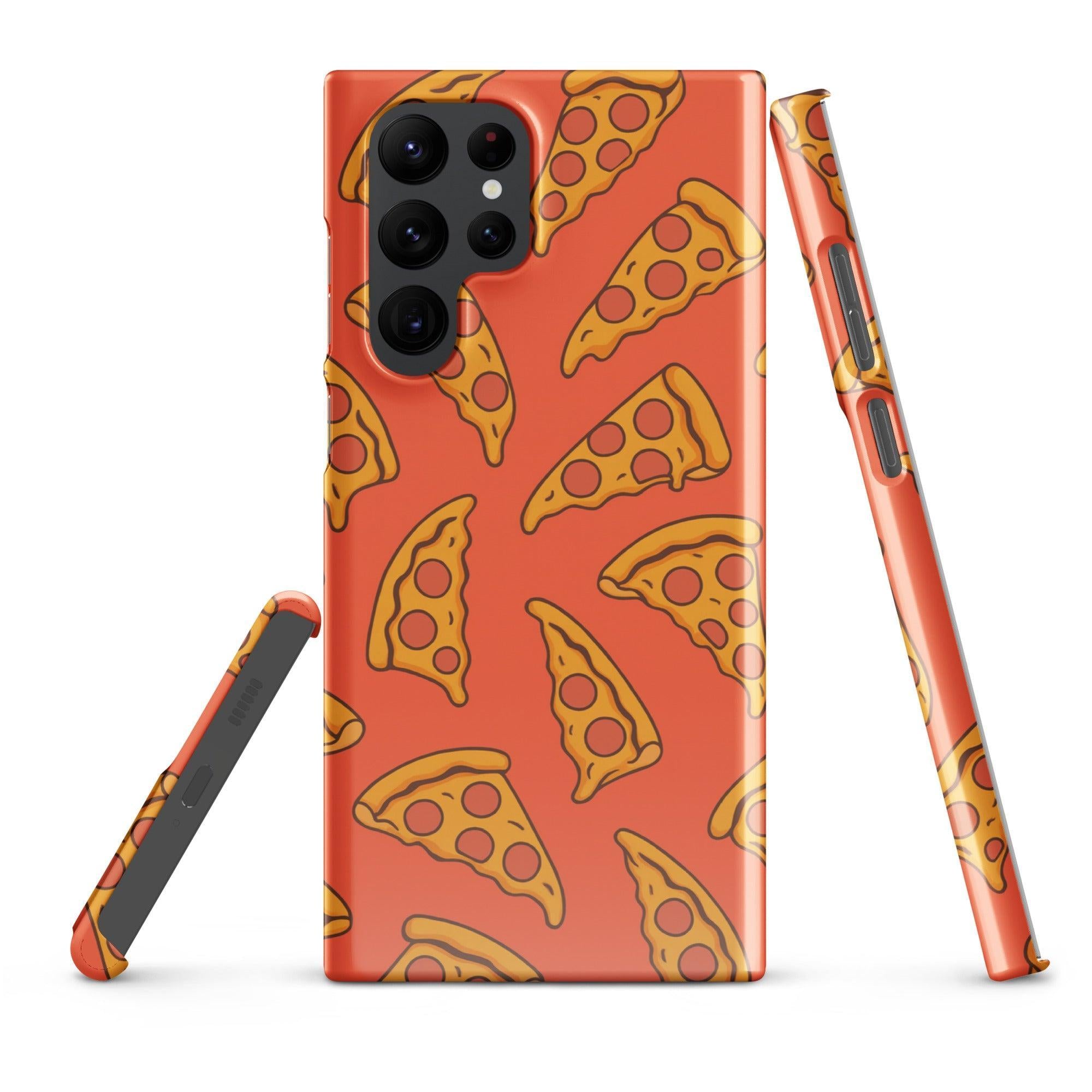Cover Samsung Resistente – Compatibile con Ricarica Wireless – Design Pizza Life Style-Biiply